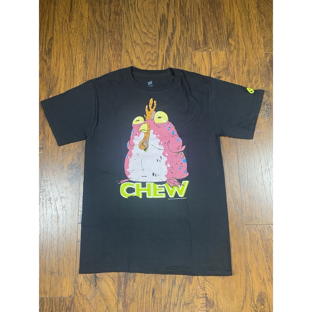 CHEW Comic Pink Chog Skelton Crew Studio John Layman Rob Guillory Shirt Sz Small